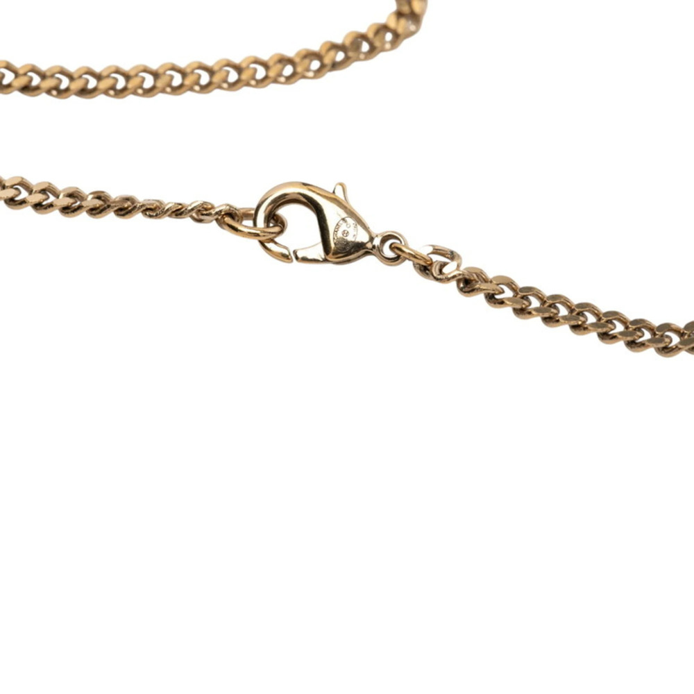 CHANEL Gold Logo Necklace - Picture 5 of 6